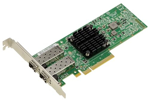 KALEA-INFORMATIQUE PCIe 3.0 x8 Controller-Karte Ethernet-LAN-Netzwerk 2 Ports 25G SFP28 mit Broadcom BCM57414B Chipsatz | PCIe 3.0 x8 Dual-Port 25G SFP28 Netzwerkkarte mit Broadcom BCM57414B Chipsatz