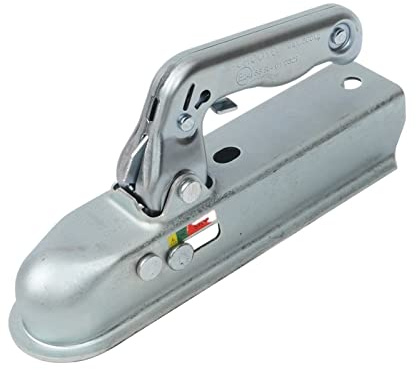 Enganche de remolque, Acoplador de remolque for 50 mm Hitch Ball cuadrado 50mm canal Rv PIEZAS ACCESORIOS DE CAMPER COMPONENTES DE CARAVANA