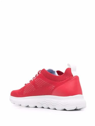 Geox Damen D Spherica A Sneakers, Rot, 39 EU