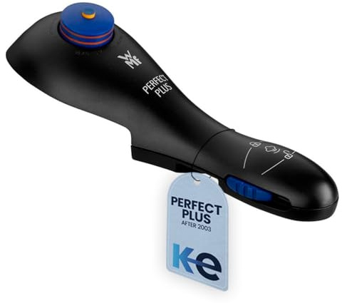 WMF Ersatz-Topfdeckelgriff Express 08.9560.9200 Kompatibel mit dem gesamten WMF Perfect Plus-Sortiment, für Töpfe mit 22 cm Durchmesser, Farbe Grau mit Zwei-Ring-Ventil