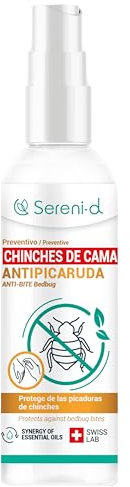 ANTI PUNTURA TRATTAMENTO CORPOREO REPELLENTE VEGETALE ANTI CIMICI DA LETTO - Spray concentrato con oli essenziali contro le punture di cimici da letto efficace - 100mL – Swiss Lab