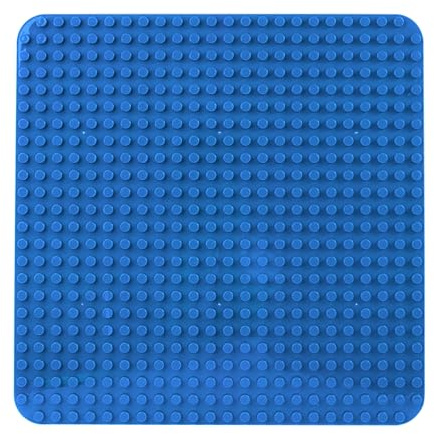 große Platte Kompatibel mit Lego Duplo, 38 x 38cm (1PCS, Blau) | grundplatte, Konstruktionsspielzeug für Mädchen und Jungen