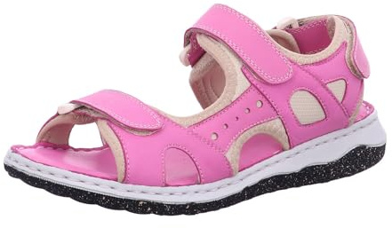 0887100 Da.- Sandale Fuchsia beige Gr. 38