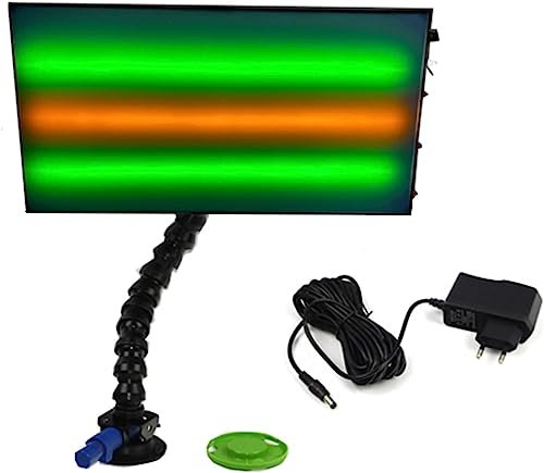 Lampe zur Dellenreparatur im Auto, 12-V-Leuchte zur Dellenreparatur im Auto mit 75-mm-Pumpe, Saugnäpfen, Lichtstativ mit Verstellbarer Sperrleitung, 3 Stifte, verstellbar