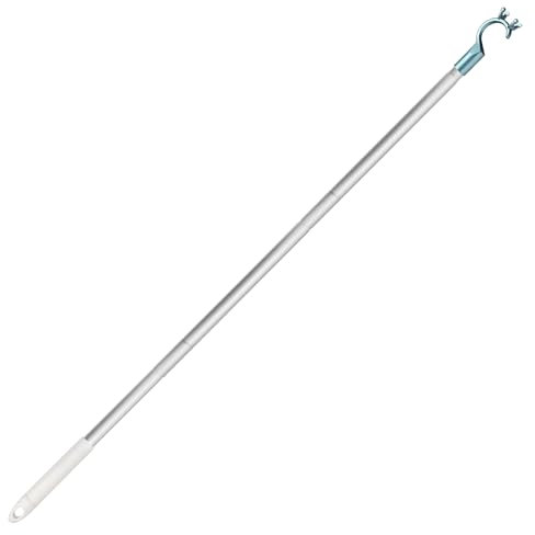 Ziehhaken Stockhaken für Oberlichter - Stange mit Haken, Dachfenster Stange zum Öffnen, Fenstergriff Verlängerung, 3-teilige Aluminiumstange, 96CM Gesamtlänge, Leicht und Stabil, Einfache Installation