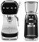Smeg Retro Coffee Range Set, Espresso Machine with Steam Wand, Electric Coffee Grinder, Black