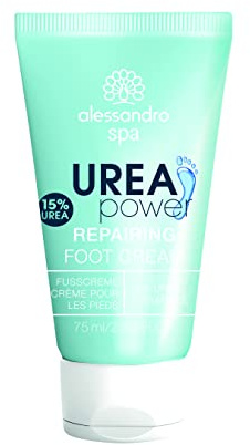 alessandro SPA FOOT Repairing Foot Cream – 15% UREA & Vitamin E - Reichhaltige Intensivpflege bei besonders trockenen bis sehr trockenen Füßen