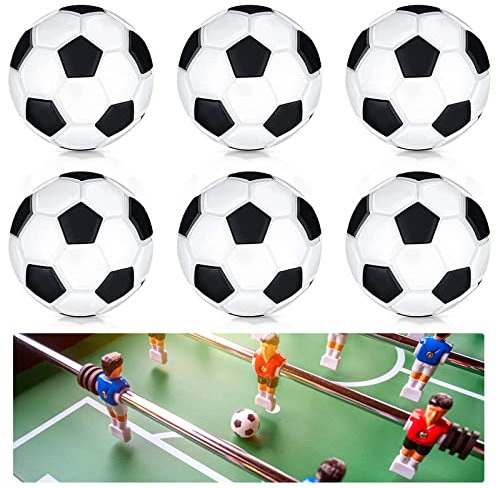 6 Stücke Tischfussball Bälle Klein Fussball Tischfussball Bälle Mini Kickerbälle Mini Tischfussball Ersatzbälle Tischkicker Fussball Klein Für Kinder Und Erwachsene Tischfussball Bälle Kauf