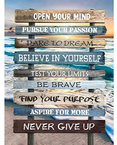 AIRDEA DIY Inspirierend Diamond Painting Set Erwachsene, Strand Diamant Bilder 5D Sonnenuntergang Erwachsene Cross Stickerei Malerei Kits Dekor 30x40cm