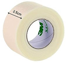 Micropore Surgical Tape 2.5cm x 9.1m(1 Rolls) | Premium Medical Tape for Skin - Hypoallergenic First Aid Tape - Ideal for Surgical Dressings, Earring Support, Sports & Sensitive Skin | Surgical Tape