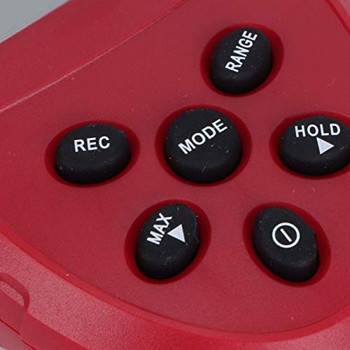 EVGATSAUTO Tragbares Digitales Photometer, Luxmeter-Lichtmessgerät, Großer Messbereich, Kompakt und Leicht, Digitales LCD-Display, Überwachung der Lichtstärke in Häusern, Labors und Büros