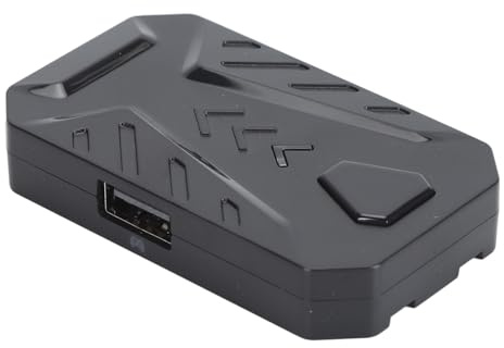 Convertisseur de Souris de Clavier de Jeu, Adaptateur de Convertisseur de Souris de Clavier de Jeu Mobile Programmable 7 en 1 pour PS3, PS5, ONE, 360, Série, Switch