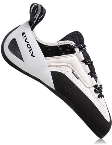 Evolv Unisex Defy Lace Scarpe da Arrampicata, Gray-Black, 43
