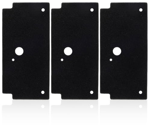 HAMKU 3 Pezzi Filtri In Spugna 12022801 Per Asciugatrici,Filtro Asciugatrice, Filtro Di Ricambio Per Bosch Siemens In Asciugatrice A Pompa Di Calore(292Mm* 142Mm*19Mm)