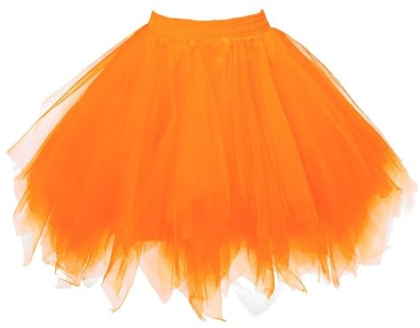 Karneval Erwachsene Damen 80's Tüllrock Tütü Röcke Tüll Petticoat Tutu