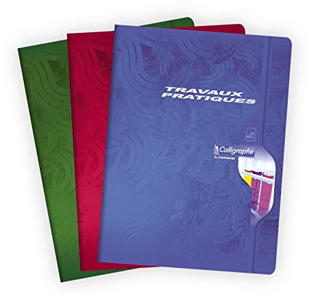 Calligraphe 7600C Heft A4+ 48 Blatt Seyes/blanko farbig sortiert