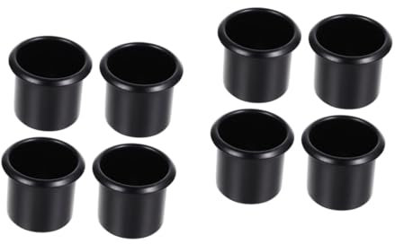 MAGICLULU 8 STK Kerzenbecher Tropfenfänger für Kerzen Mini-Container Wohnkultur Kerzenhalter Spitzkerzen Hochzeitsdekorationen Kerzenbehälter Metallbecher tropfendes Wasser schmücken Tasse