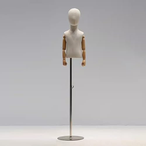 Schaufensterpuppen Für Kinderbekleidung, 2–8 Jahre Alt, Für Jungen/Mädchen, Körperschaufensterpuppe, Höhenverstellbar, Schaufensterpuppen-Display-Requisiten, Schaufensterpuppe, Dummy-Ständer