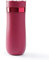 babominimer Caffettiera portatile a doppia parete in acciaio inox con isolamento sottovuoto, tazza da viaggio monodose per infusione calda e fredda per 8 ore (rosso)