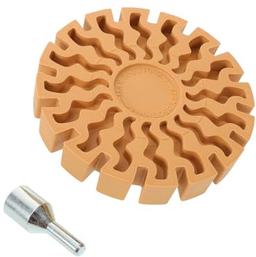 COSMEVIVI Aufkleberentferner-rad Radiergummi Für Bohrmaschine Klebstoffentferner Werkzeug Auto Reparatur Heimwerker Diy Tool