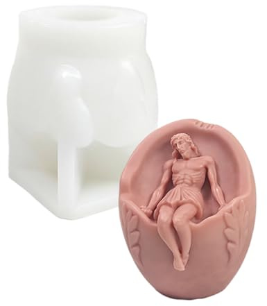 OAEPG Moldes de huevos de Pascua 3D, moldes de resina epoxi, adornos de silicona, moldes de Pascua