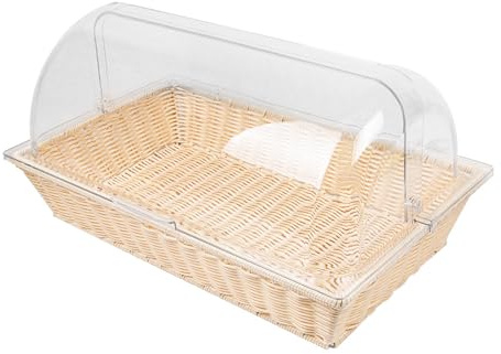 García de pou Corbeille Similaire Osier Avec Coupole Gn 1/1 Beige Pp - 1 unités