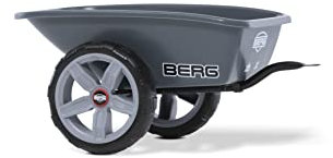 Berg 18.24.60.00 Trailer M (for Reppy incl. towbar), Grey