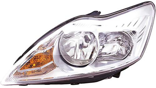 Halogen Scheinwerfer Hauptscheinwerfer Frontscheinwerfer links H7/H1 chrom für Model Focus II DA_ HCP DP FFS