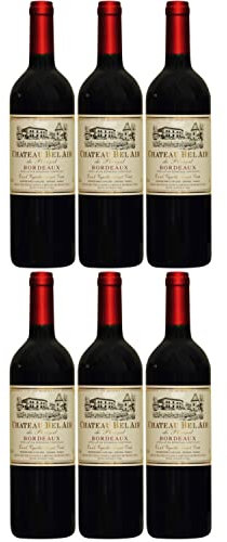 Château Bel Air de Perigal Bordeaux Rotwein französischer Wein trocken AOC Frankreich Inkl. FeinWert E-Book (6 Flaschen)