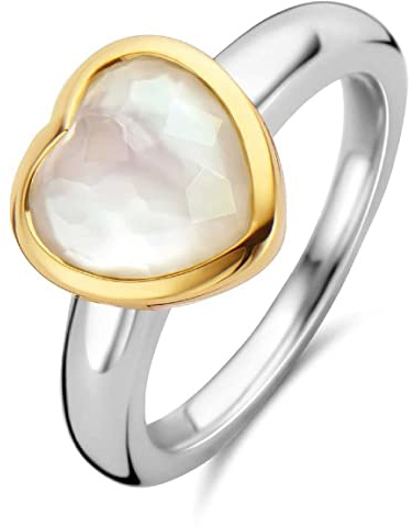 TISENTO Ring Anel fein TI SENTO - P-Prata vergoldet 925 (4,70 g) - am.16 12219MW/56 Marke