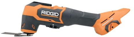 RIDGID Multiherramienta oscilante inalámbrica sin escobillas de 18 V (solo herramienta)