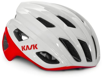 KASK MOJITO 3 WG11 - Bi-color - White/Red - Casque Route L