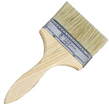 Homoyoyo 9stücke Teiliges Malset Mit Holzgriff Für Wand Und Möbelbemalen Naturborstenpinsel Für Künstlerfarbe Malwerkzeug Für Schränke Tische Und Stühle Zufällige