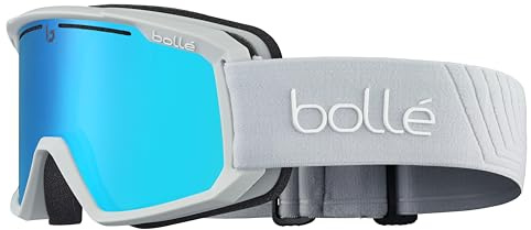 Bollé Maddox Skibrille – Snow Goggles – 100% UV-Schutz, Doppelglas, Anti-Beschlag & Anti-Kratz, Belüftungssystem, Komfort-Schaum & Silikonband | Erwachsene Unisex