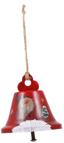 Ciieeo Weihnachtsglocke Anhänger Zum Aufhängen Weihnachtsschmuck Hängeschmuck Für Haus Garten Veranda Und Weihnachtsfeier