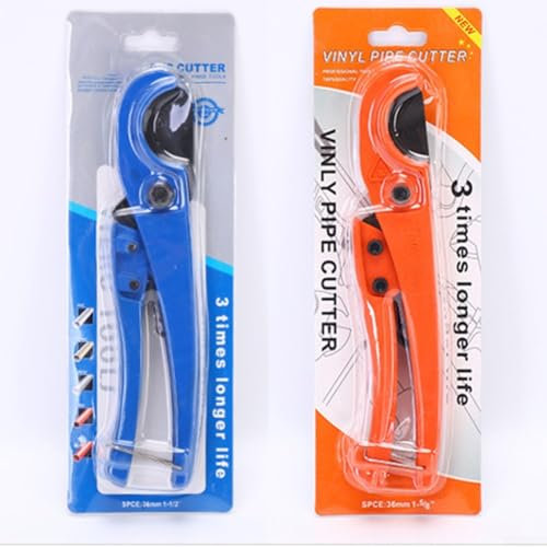Tagliatubi in PVC, forbici a cricchetto, per esigenze idrauliche e di irrigazione (2)