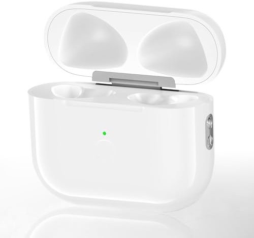 Ladecase Ersatz Kompatibel mit AirPods 3. Generation,USB-C Charging Case Replacement Original für Air Pod 3,Kabelloses Ladecase mit Bluetooth Pairing,Sync Button