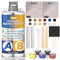 Bathtub & Tile Repair Kit White, Quadence Waterproof Porcelain Repair Kit for Fiberglass, Acrylic, Porcelain, Fixes Chips, Crack, Scratches, Rusts, Holes on Tub, Toilet, Sink in Bathroom, Color Match