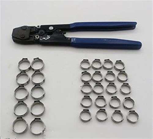 Pelacables Coche Caja de bola interna y externa Alicates de sujeción Manguera Abrazadera Alicates Tubo Paquete Abrazadera Abrazadera Alicates Polvo(Clamp pliers set without cutter)