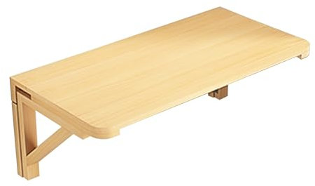 Wall Mounted Folding Table for Home Office/Laundry Room/Bar/Kitchen & Dining Foldable Workbench (80x40cm)