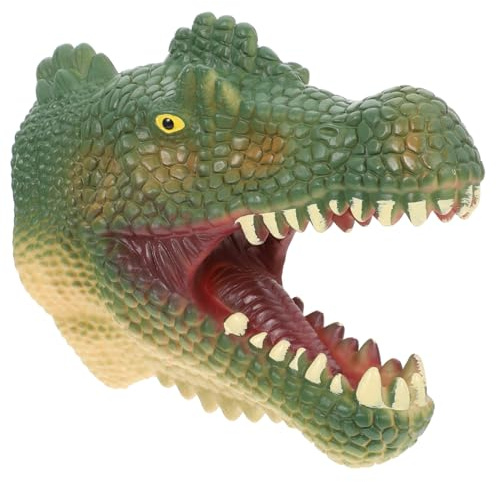 ELAYARD Dinosaurier Handpuppe Kinder Handspielzeug Weiches Silikon Spinosaurus für Rollenspiele und Geschichtenerzählen