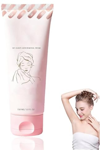 Bare Basics Enthaarungscreme Intimbereich Frauen, Bare Basics No Shave Hair Removal Cream, Sanfte Haarentfernung Intimbereich für den Intimbereich ohne Rasurbrand, für Körper, Arme und Beine (1)