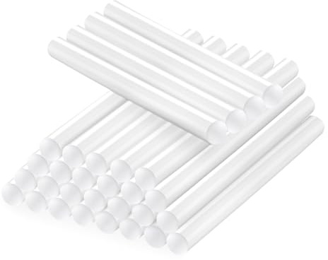 Flintronic Heißklebesticks, 30 Stück 11mm x 150mm Heißklebestiften, für Heißklebepistole, Schmelzklebesticks A+, SGS Genehmigt, für Basteln Heimwerken Kunst schnelle Reparaturen zu Hause
