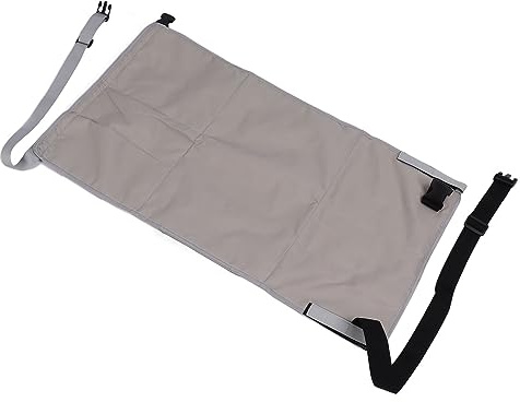 HEEPDD Prolunga per Sedile dell'Aereo, Materiale in Tela con Cinture di Sicurezza Regolabili, Design Leggero e Portatile, Perfetta per i Viaggi in Aereo dei Bambini (GREY)