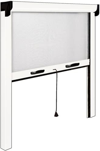 ZANZARIERA KIT BIANCO 120/100X160 RULLO VERTICALE MAURER
