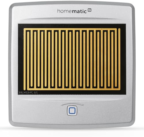 Homematic IP Regensensor | Smart Home, sofort informiert bei Regen und Schnee in der Smartphone-App, 154826A0