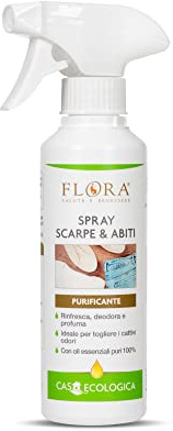 FLORA Spray higienizante Ropa y Calzado. 200 ml.