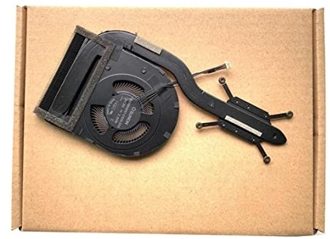 Fleshy Leaf CPU Cooling Fan Heatsink UMA Replacement for Lenovo ThinkPad T490S T495S T14S Series 5H40Z26567 01AY995 01AY994 (Integrated Graphics)