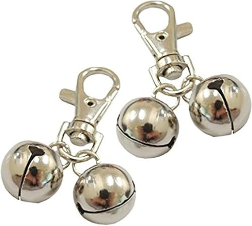 Keepsafe Purse Handbag Keys Security Nickel Plated Bell Attachment to Prevent Pick Pockets 10 x Unit…