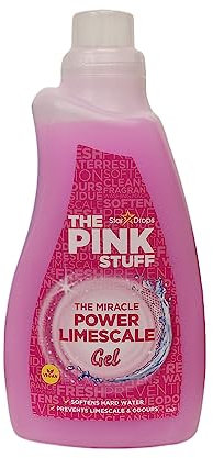 The Pink Stuff Miracle Power Limescale Gel for Washing Machine 1L - Protects, Cleans, and Prevents Limescale Build-Up